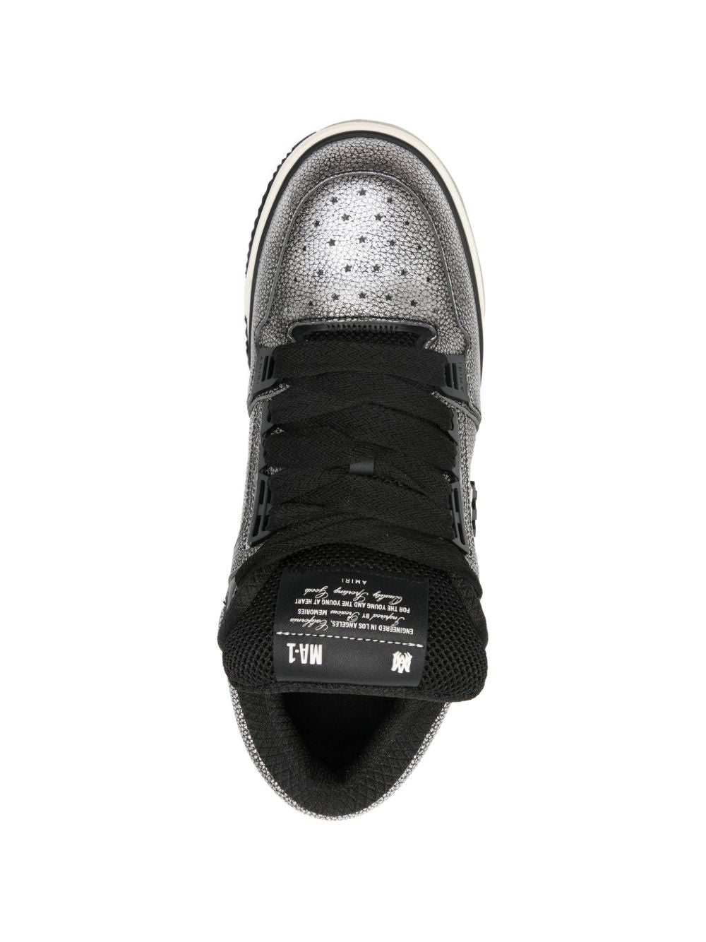 pebbled low-top trainers