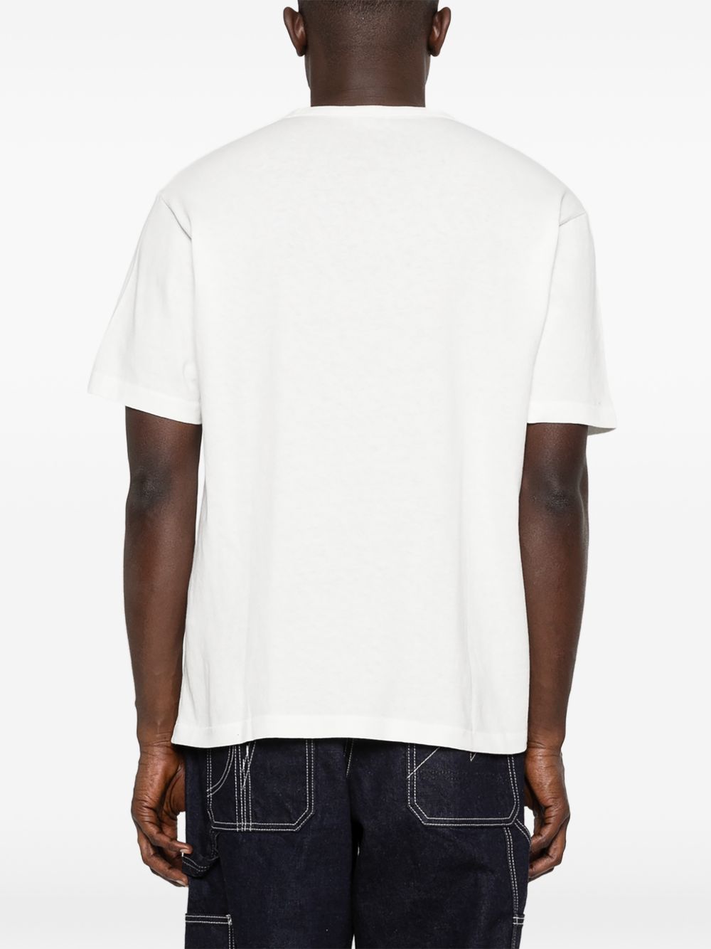 heart-print T-shirt