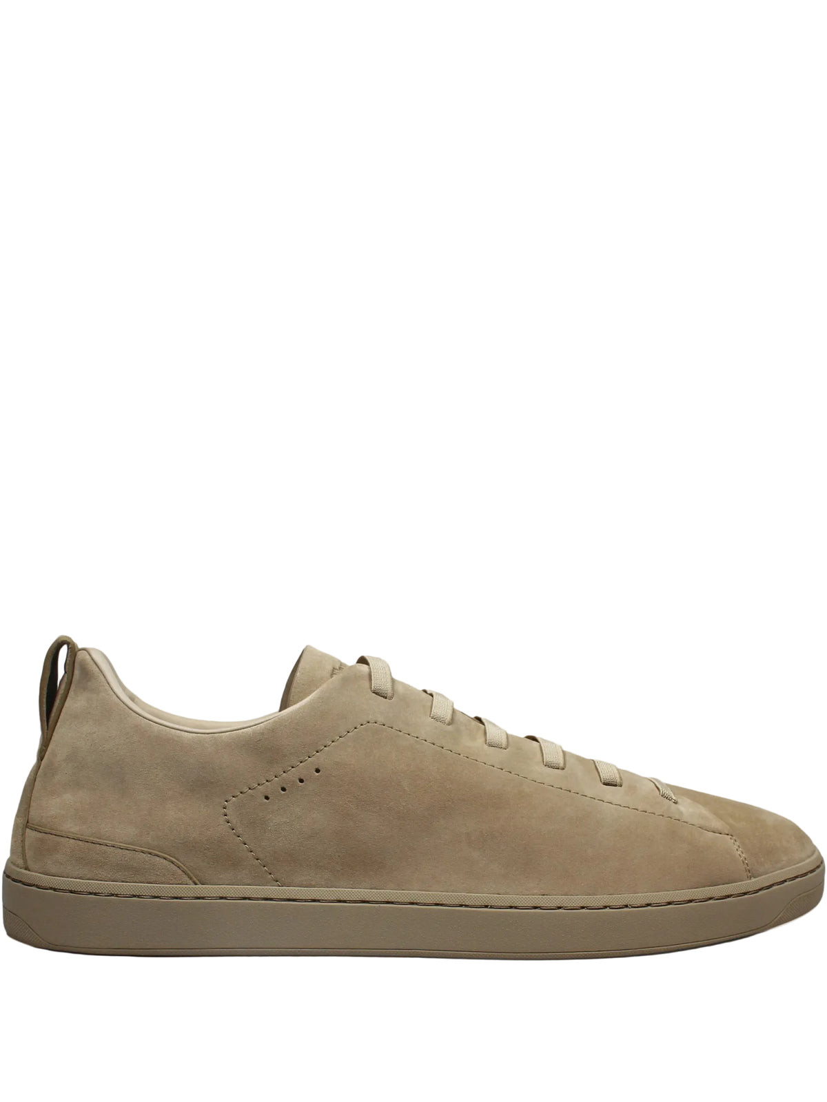 Lace-Up Suede Sneakers