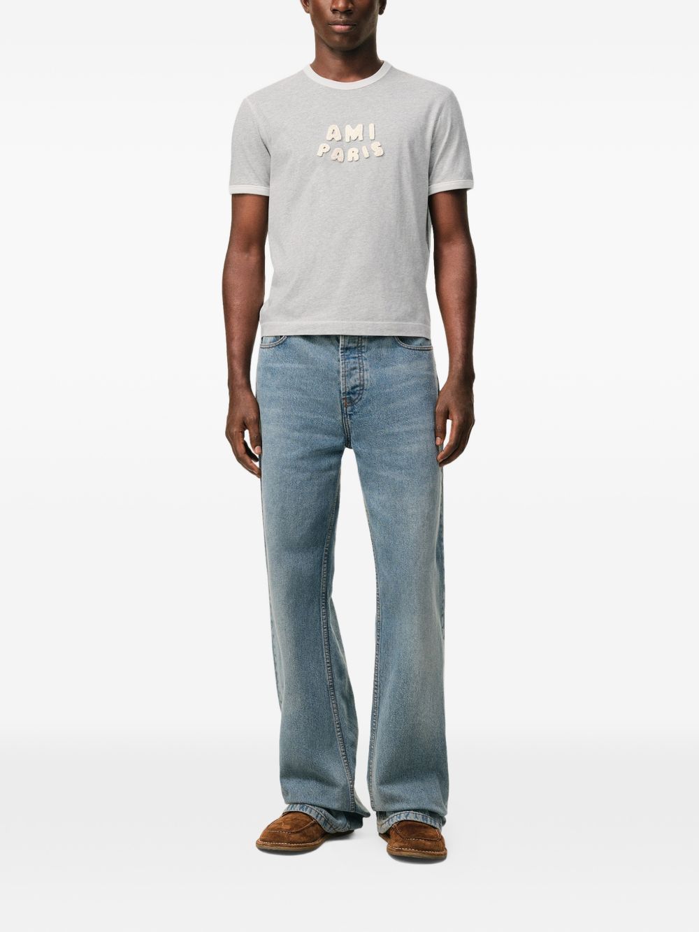 logo appliqué T-shirt