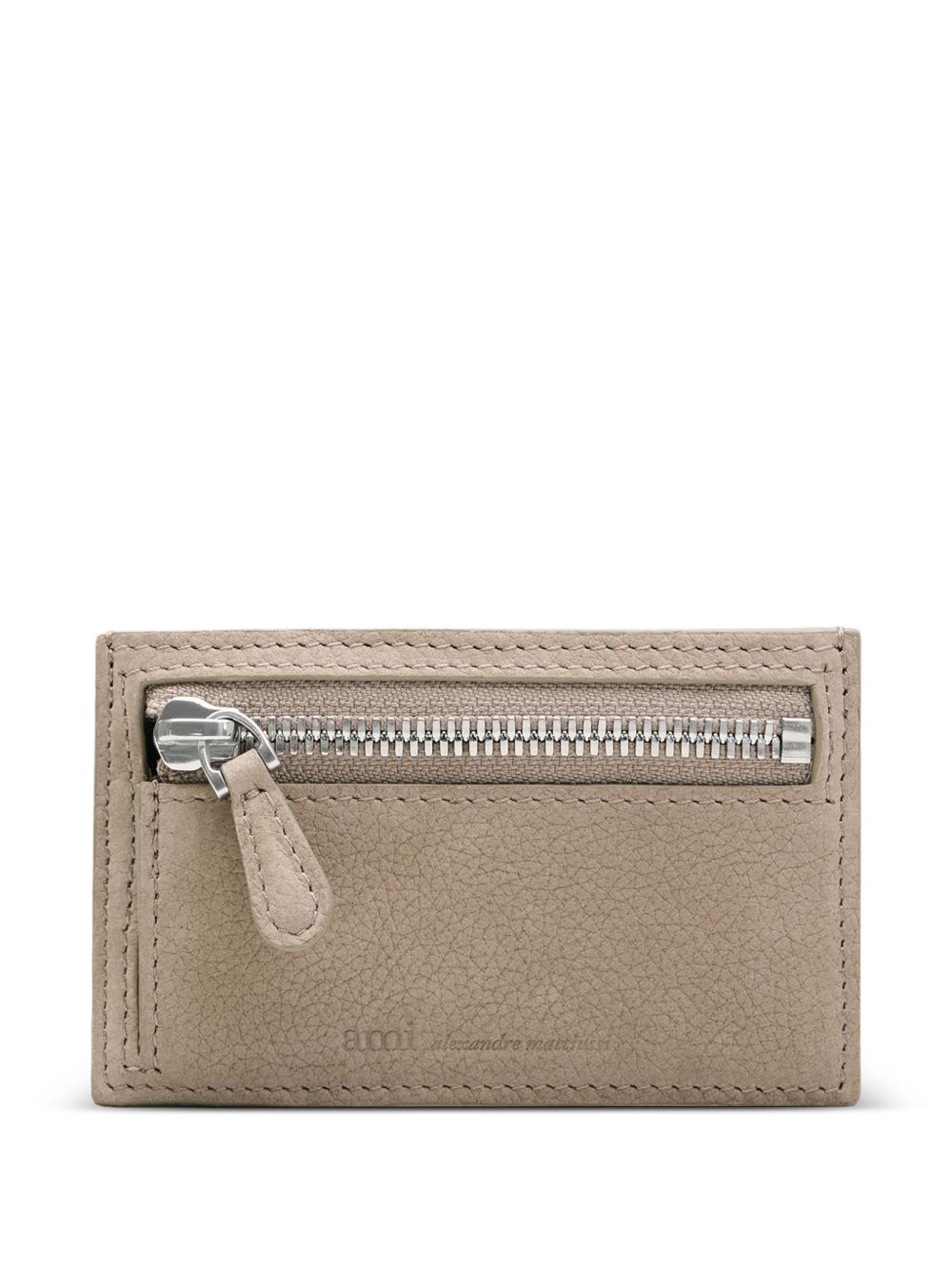 Carrousel leather cardholder