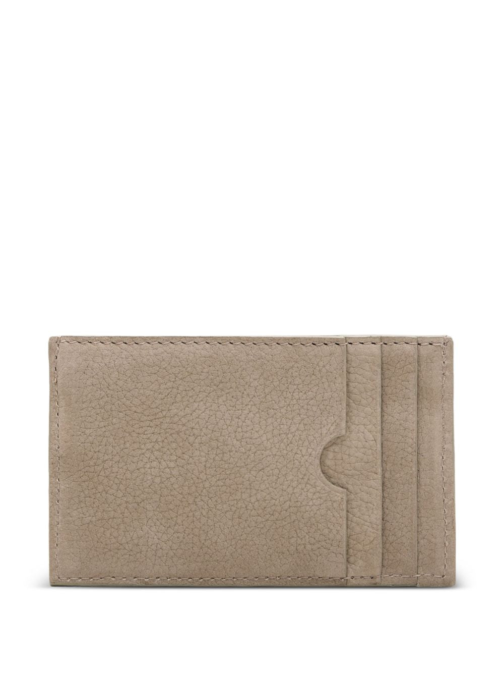 Carrousel leather cardholder