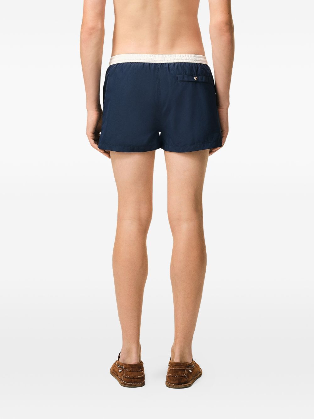 drawstring swim shorts