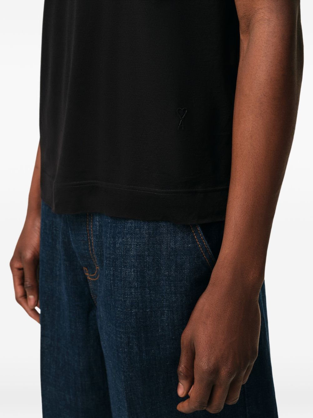 Ami De Coeur embroidery T-shirt