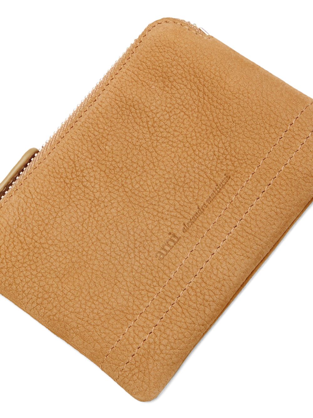Carrousel zip-fastening wallet