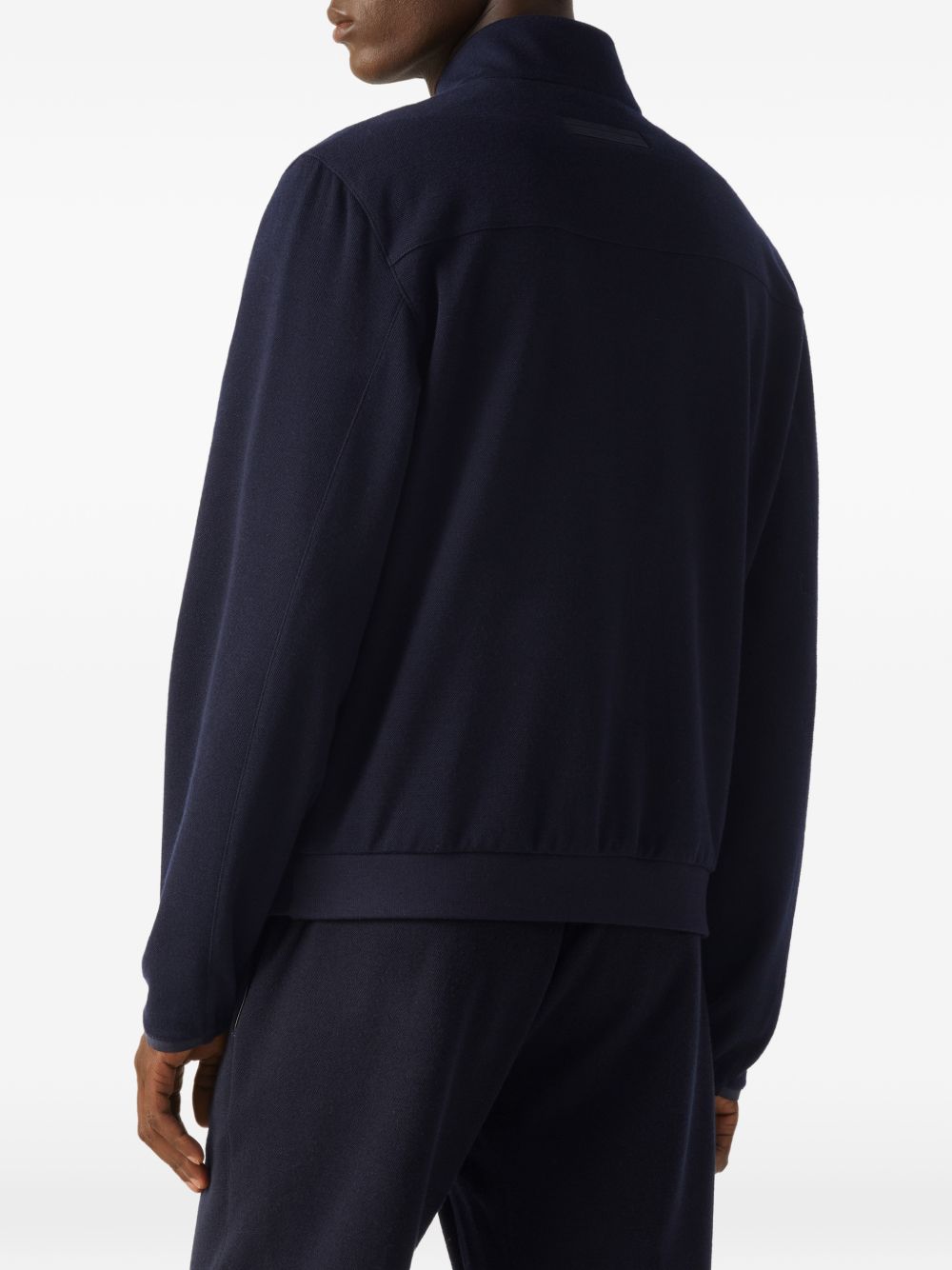 zip-up sweater