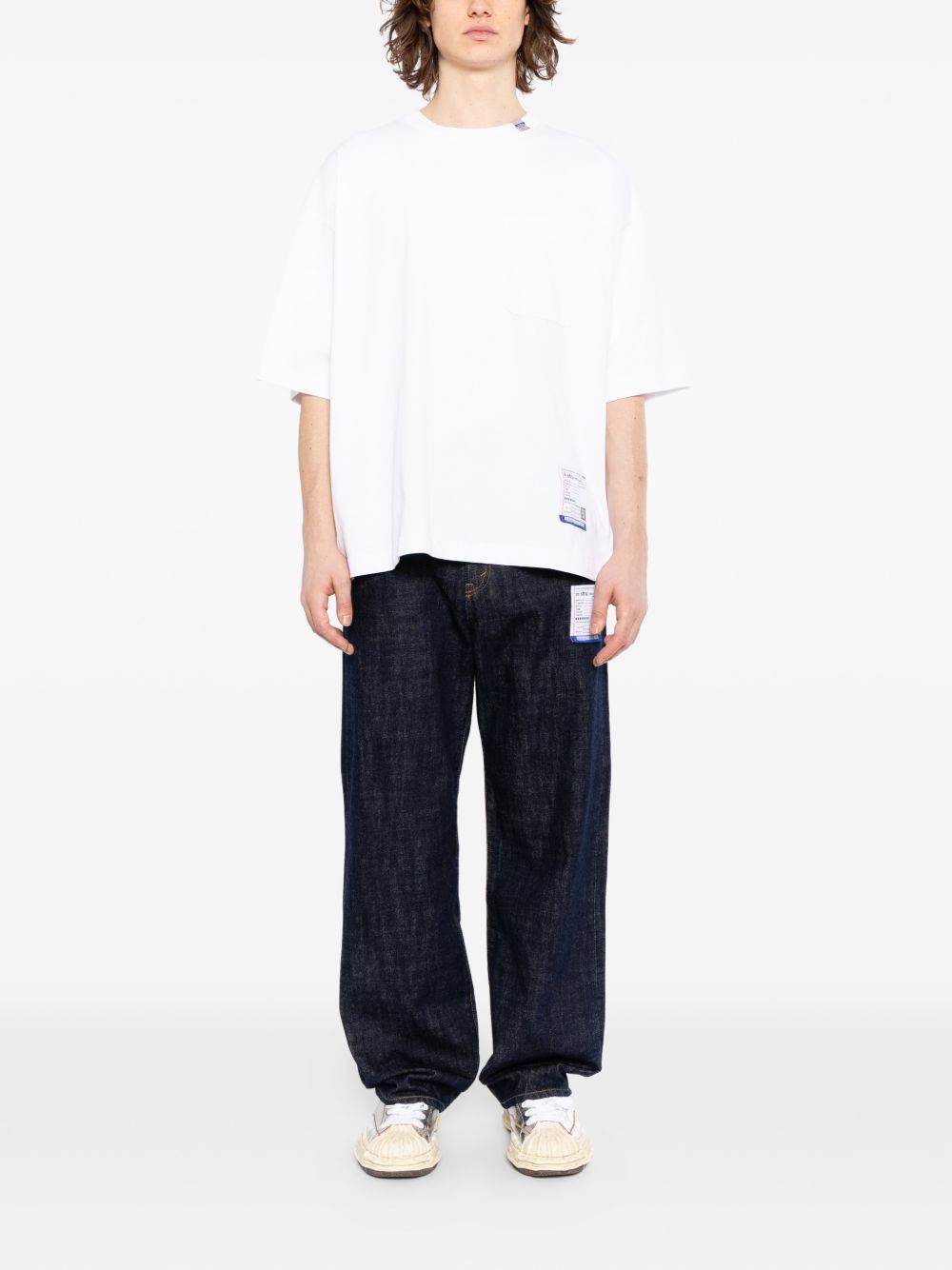 Selvage straight-leg jeans