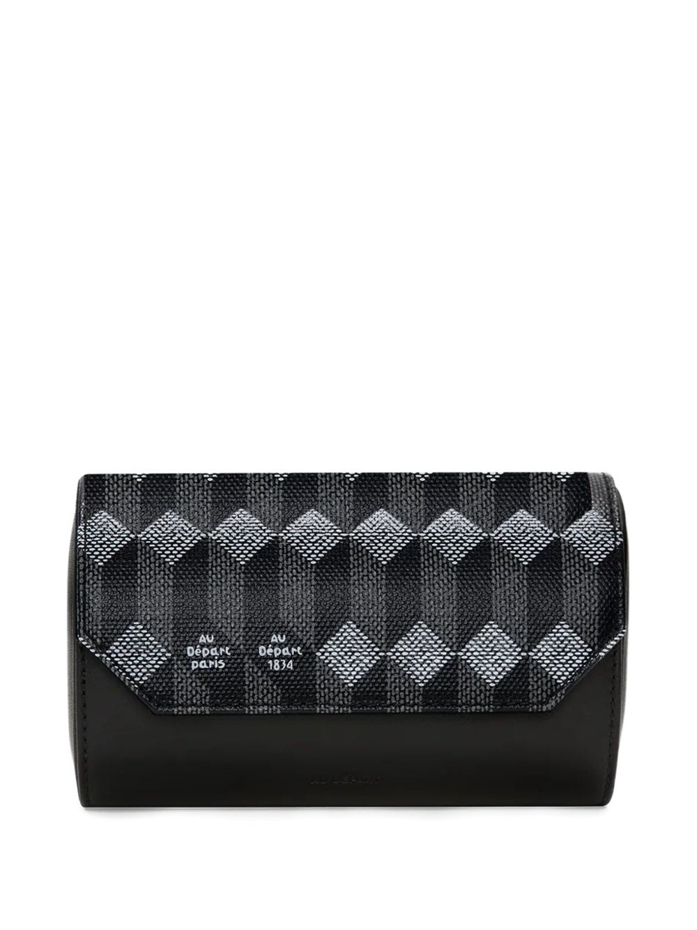 geometric-print watch case