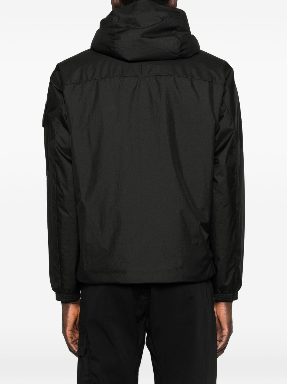 hooded zip jacket