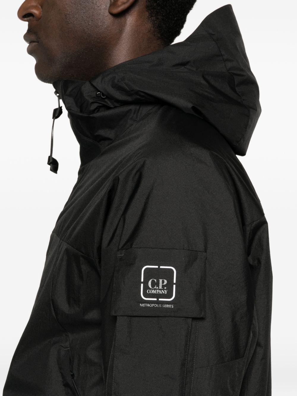 hooded zip jacket