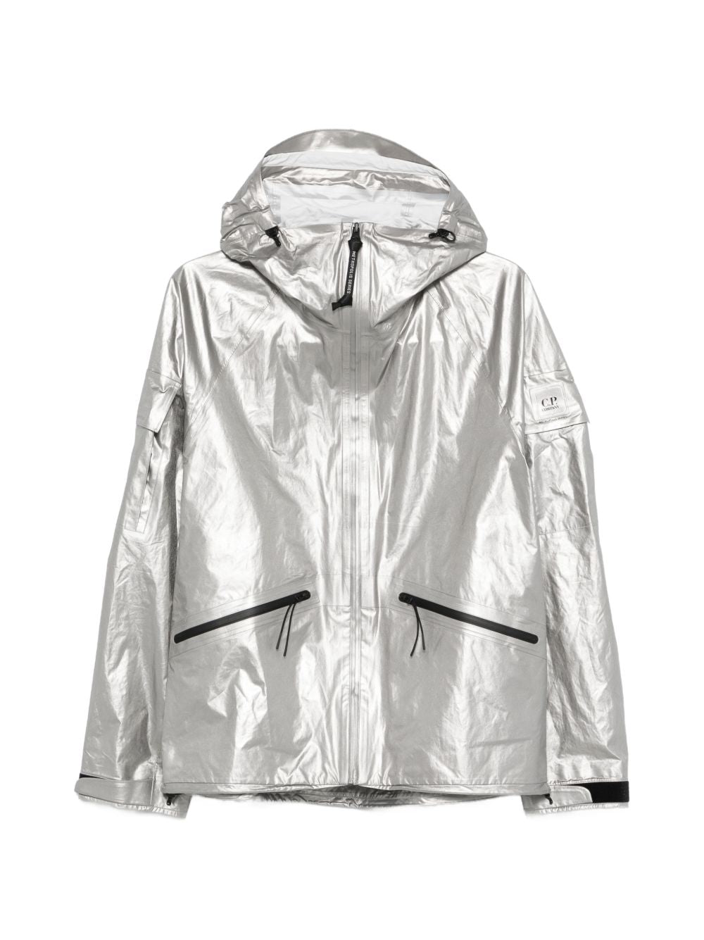 hooded pocket jacket