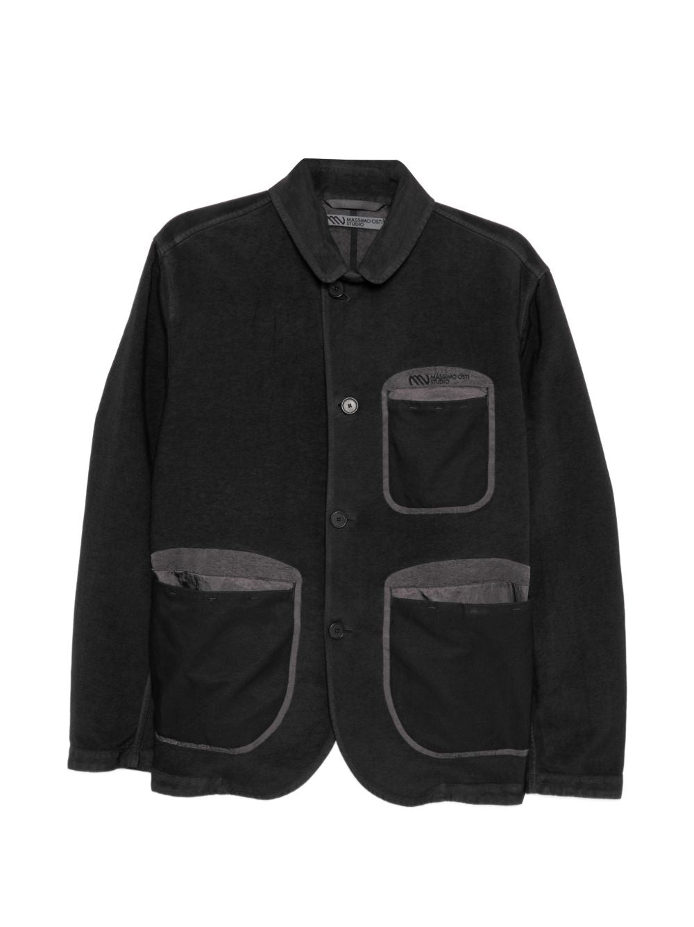 buttoned jacket