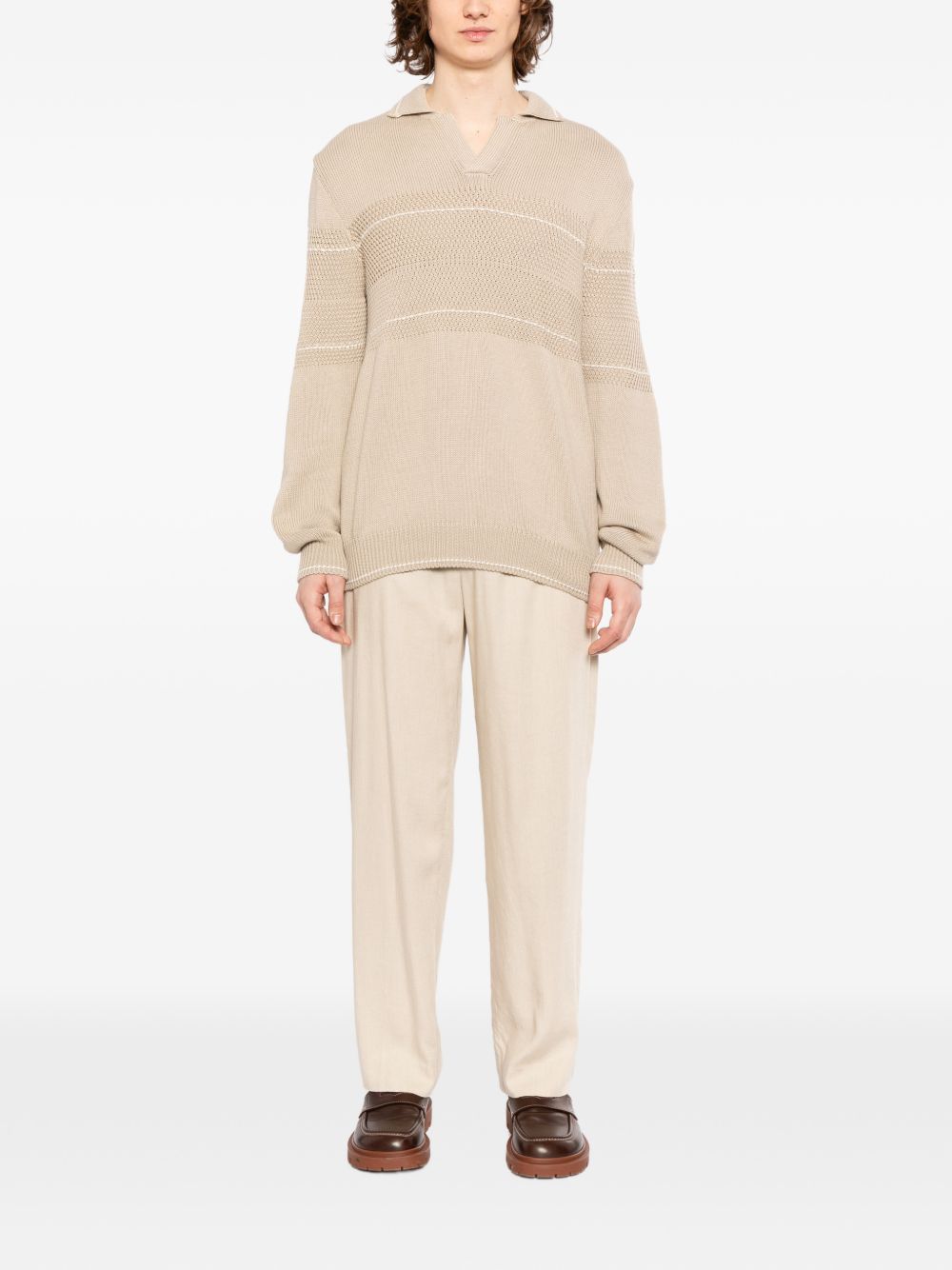 jacquard sweater