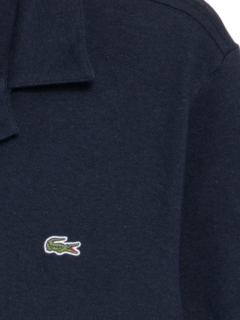 logo-embroidered polo shirt