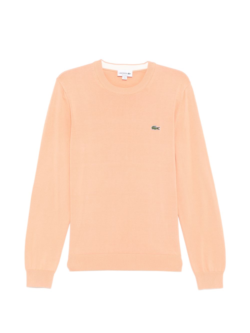logo-patched  crew-neck sweater