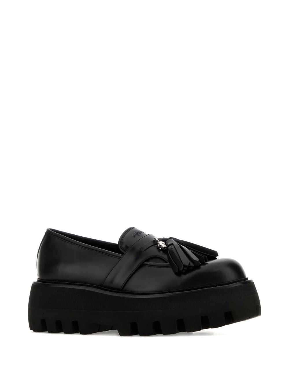 tassel platform loafers