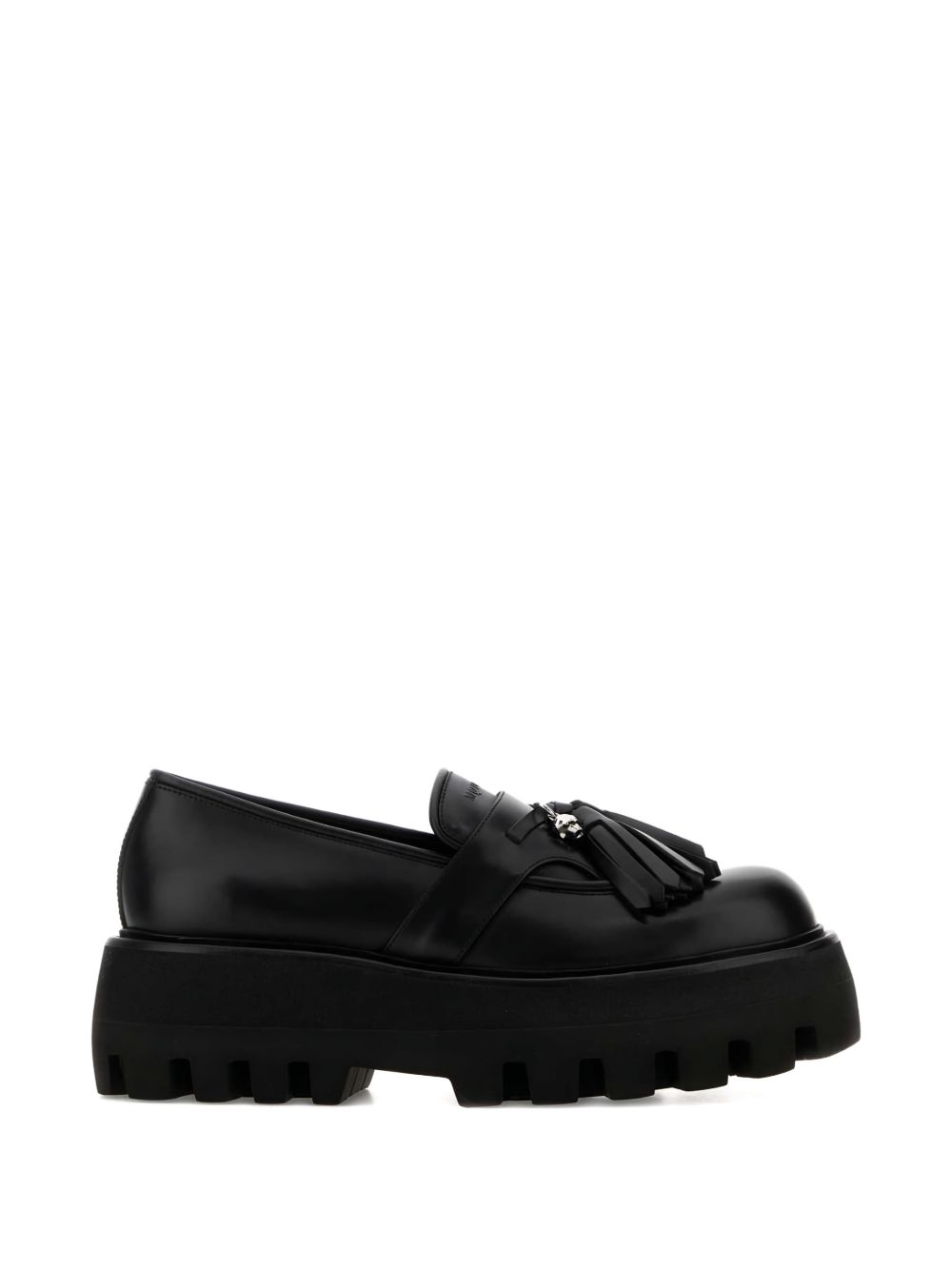 tassel platform loafers