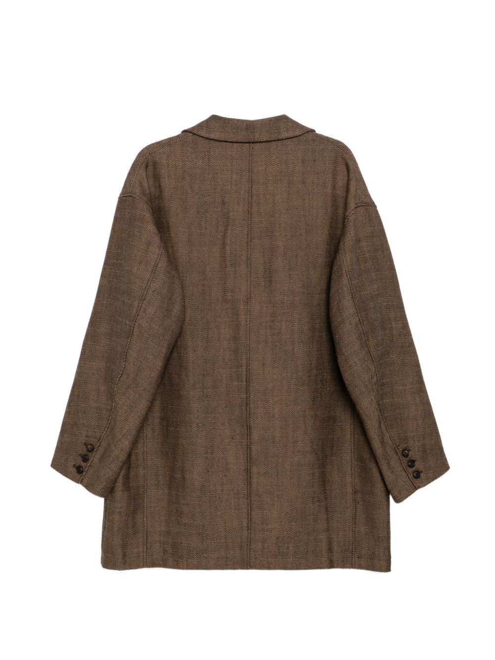 tweed trench coat