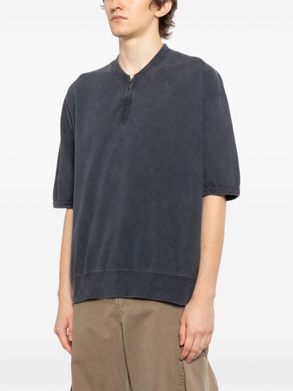 Mondo zipped T-shirt