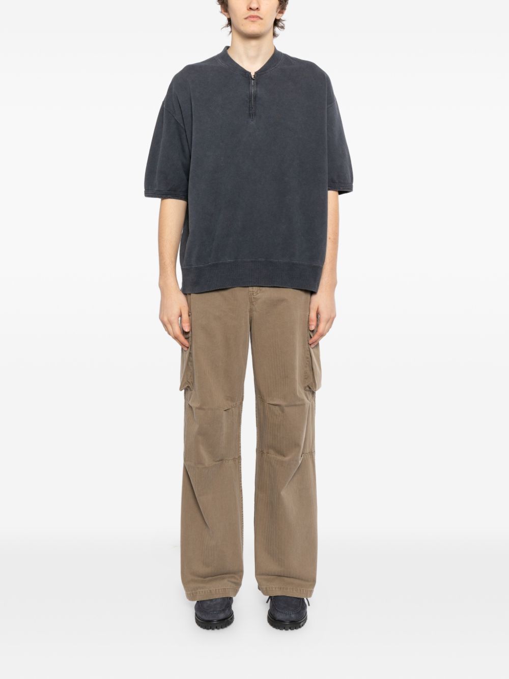 Mondo zipped T-shirt