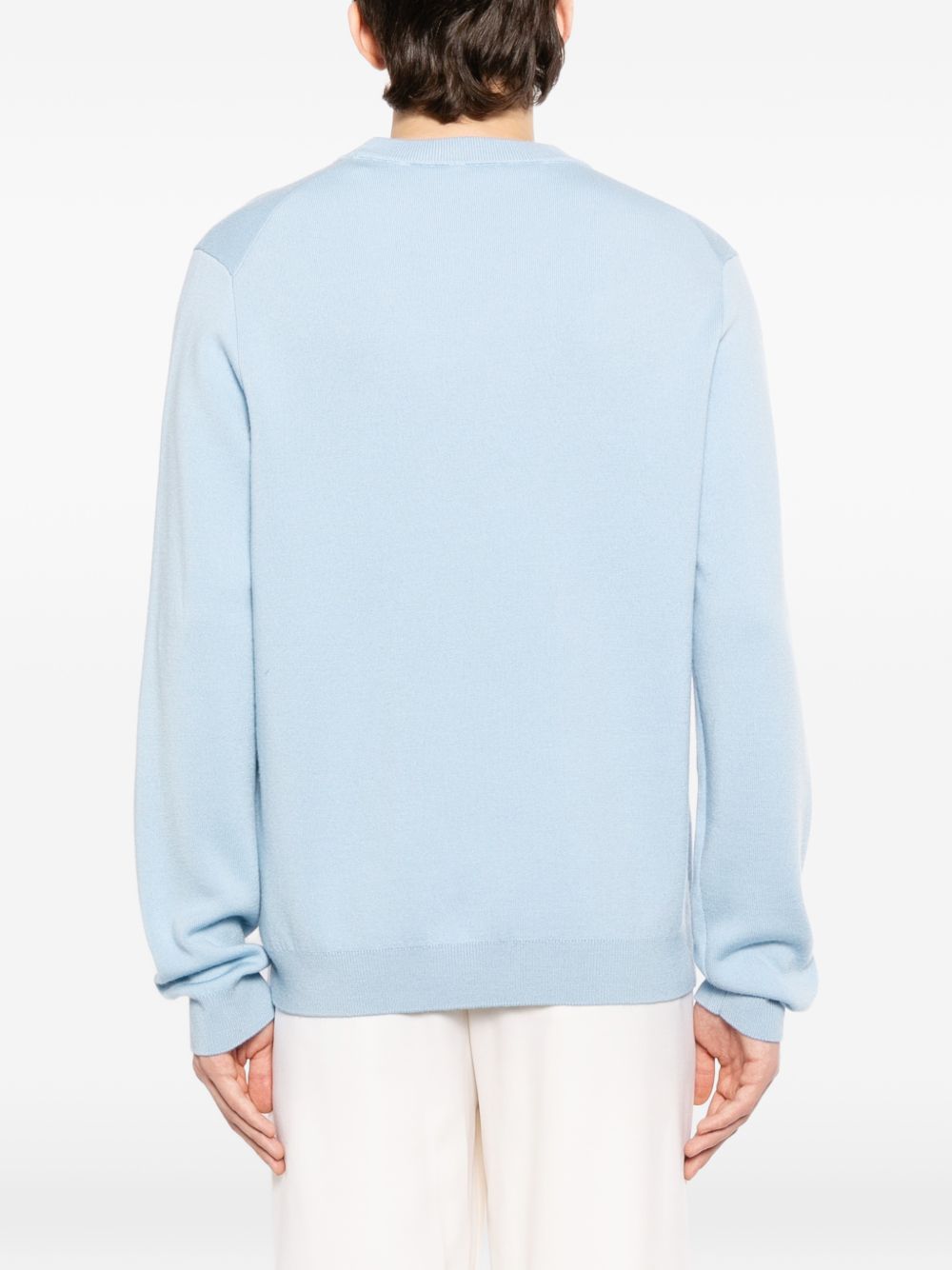 crewneck knitted jumper