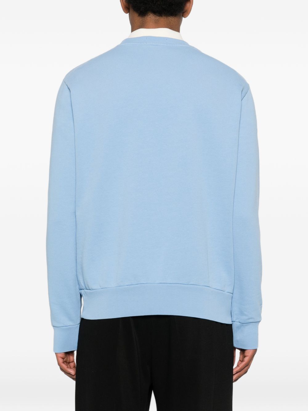 logo-detail crew-neck sweatshirt