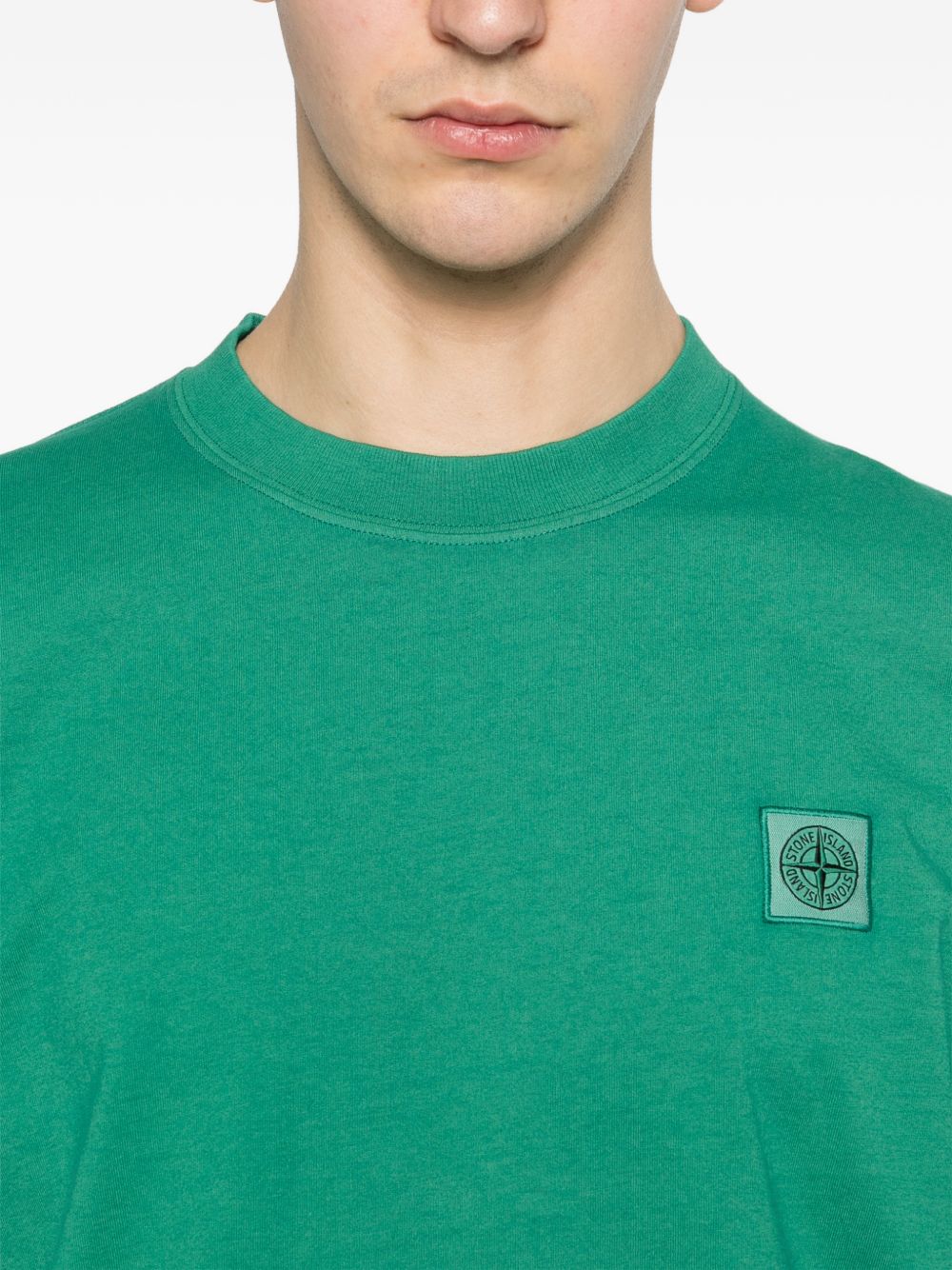 logo-patch T-shirt