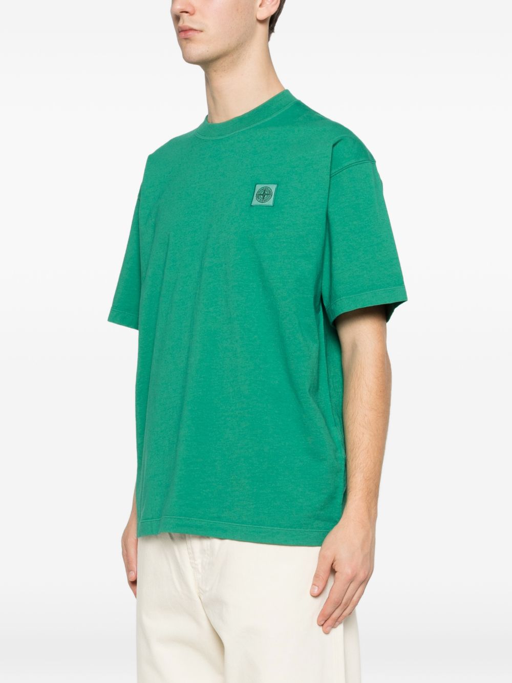 logo-patch T-shirt