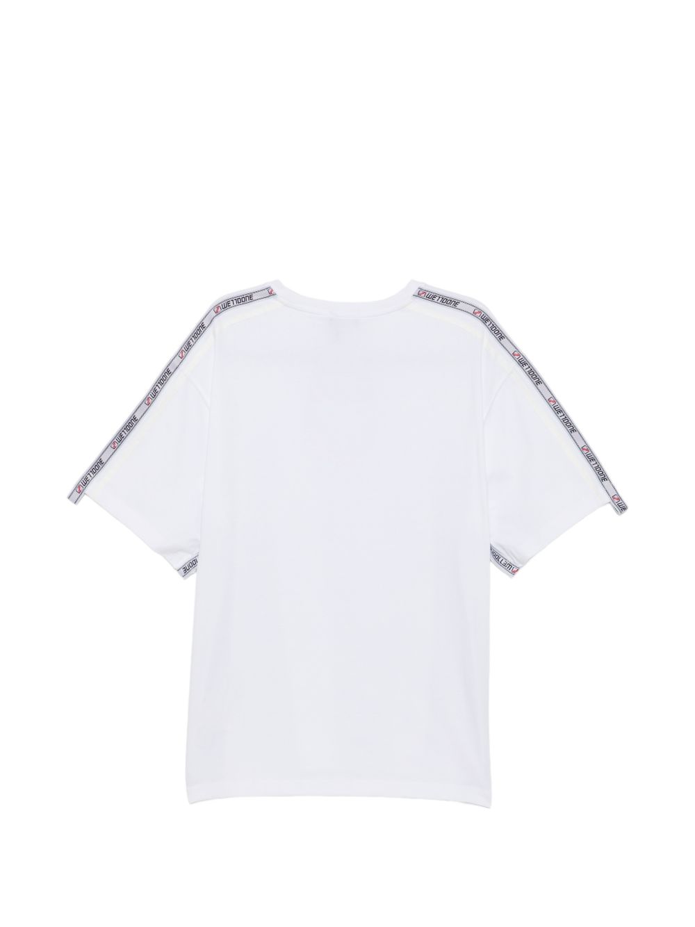 logo-embossed T-shirt