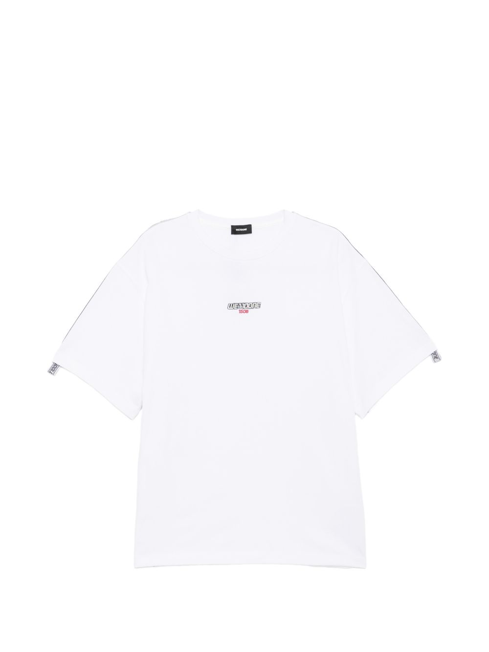 logo-embossed T-shirt