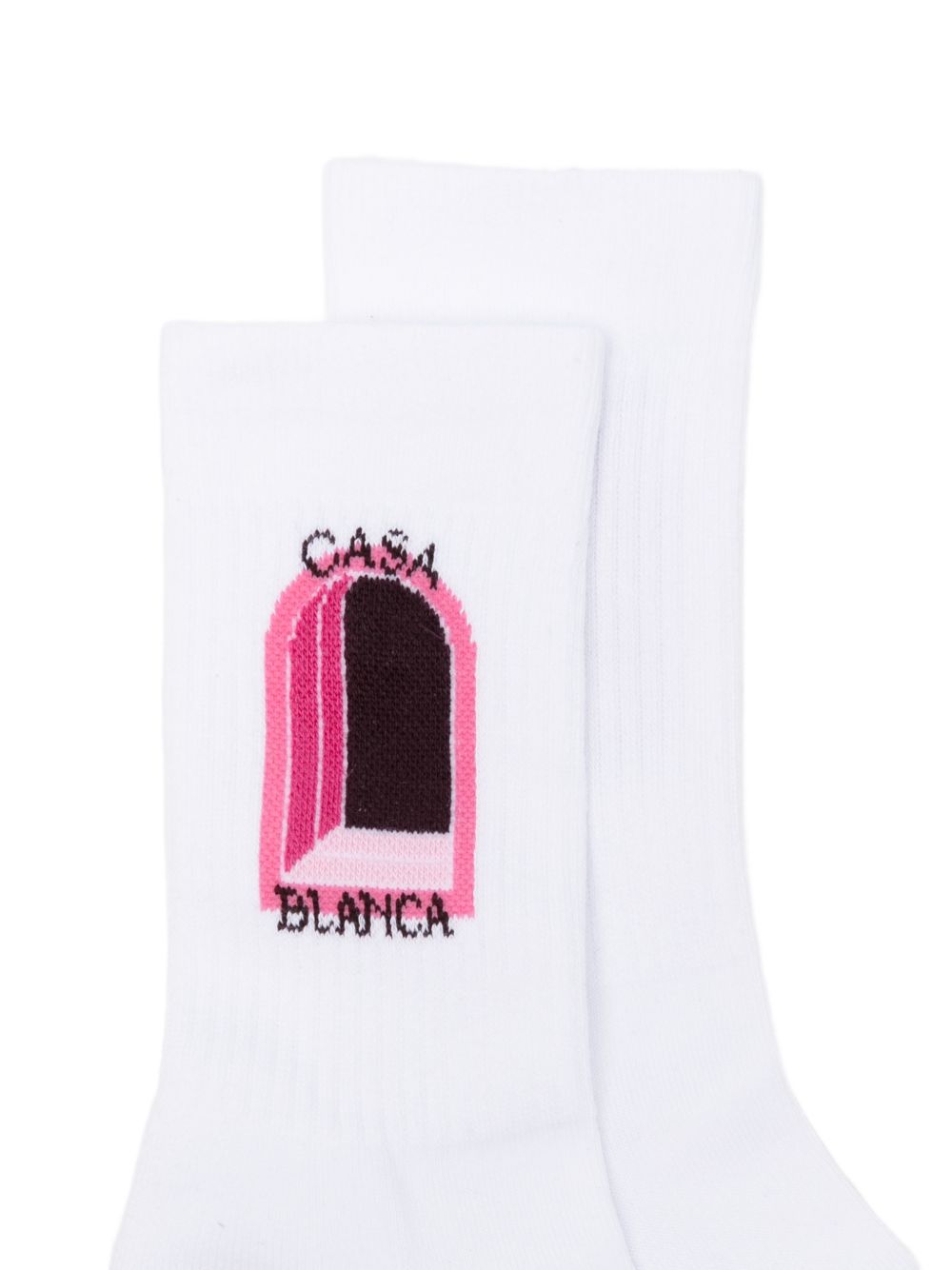 graphic-print socks