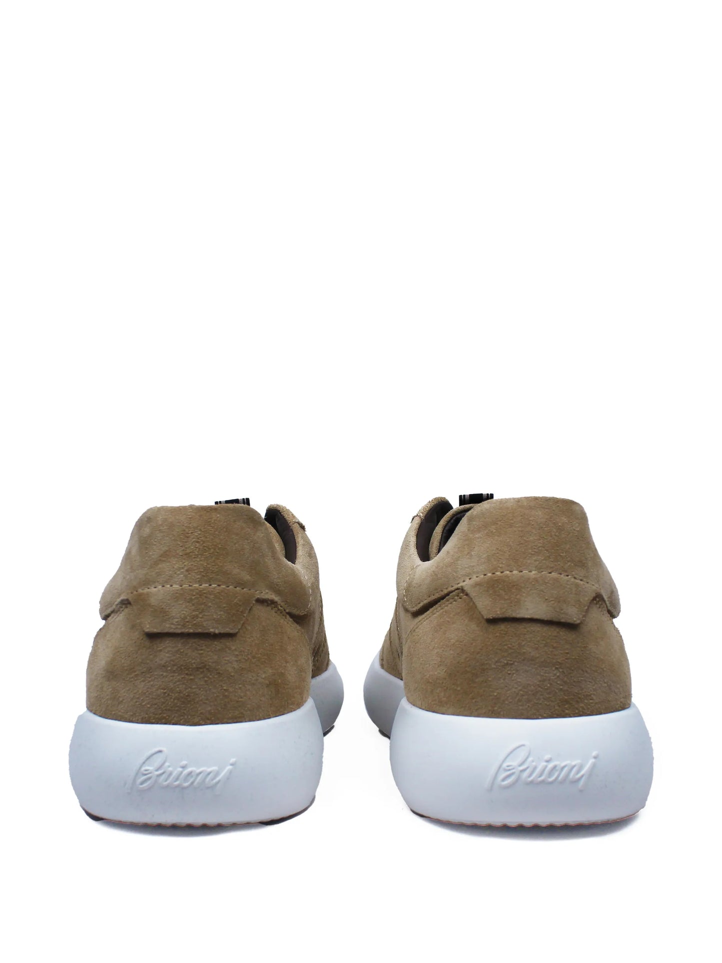 Stitched Leather Trainers