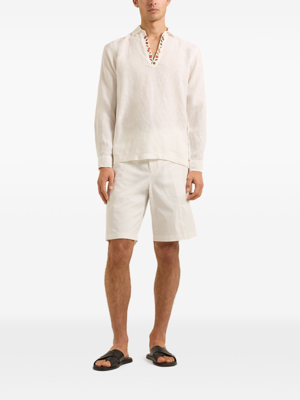 Ridley embroidery shirt