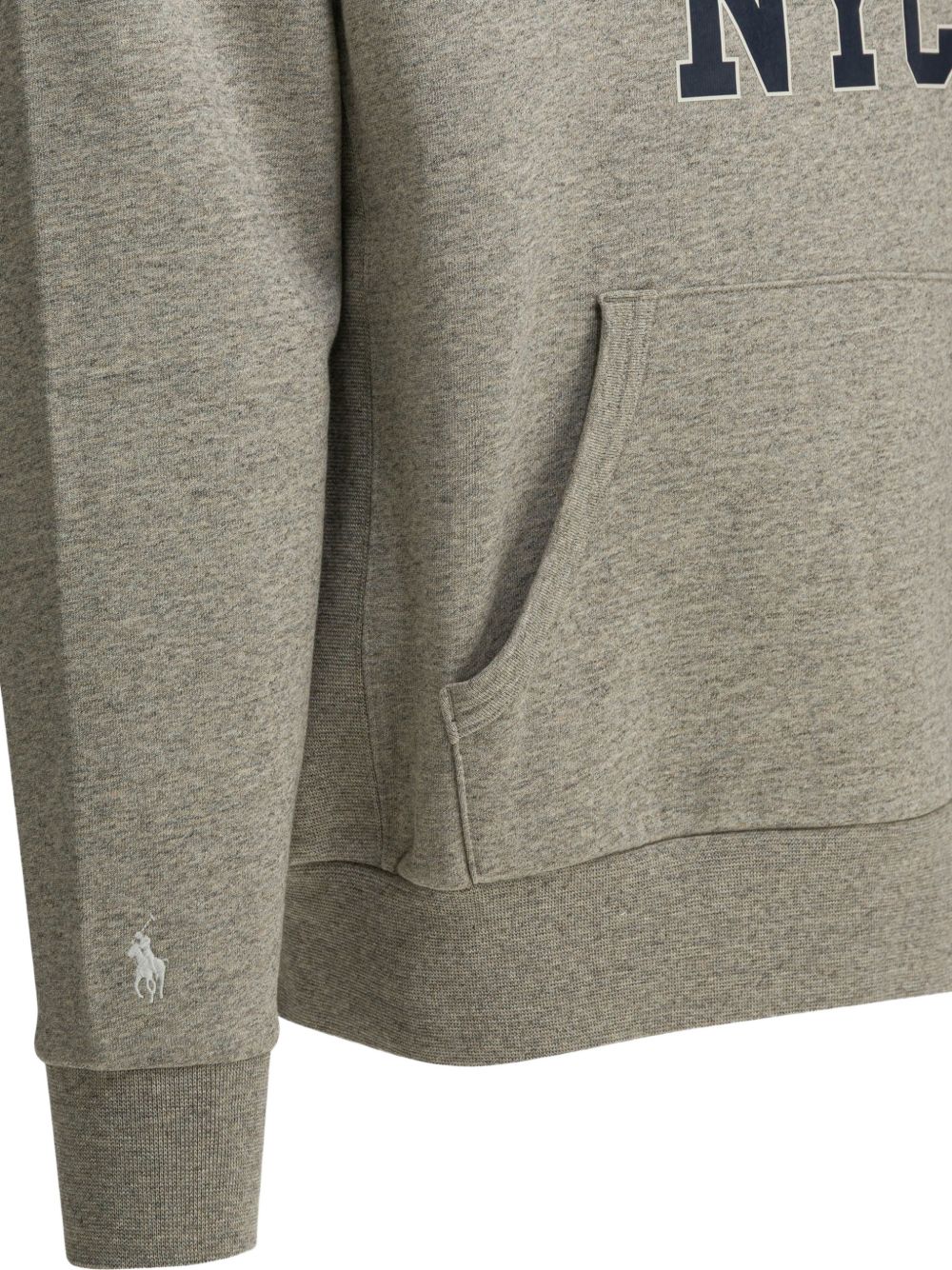 logo-print hoodie