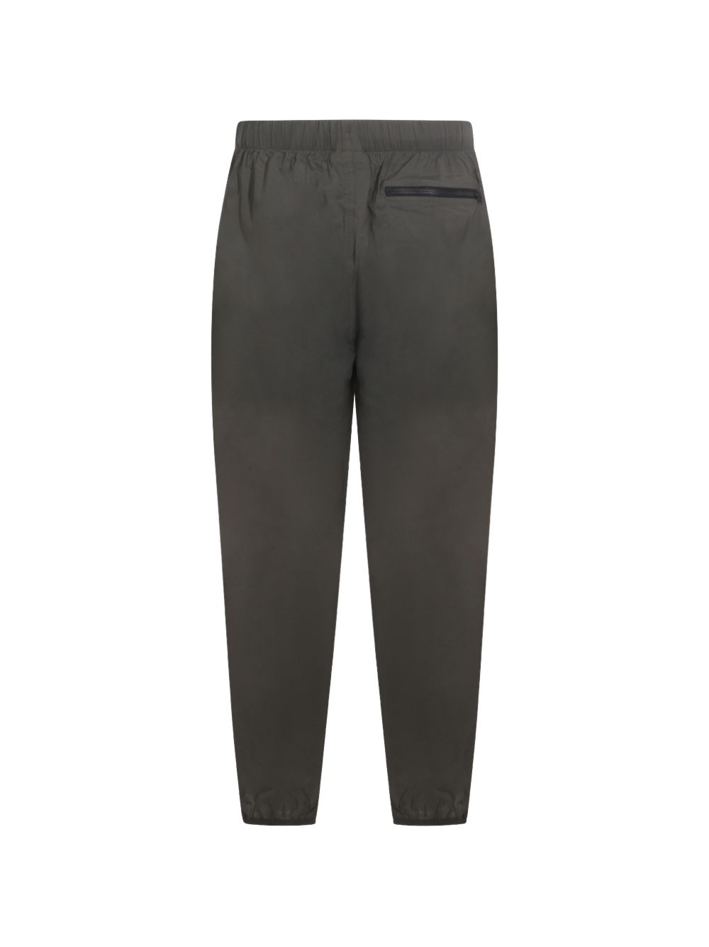 zip logo-patch trousers