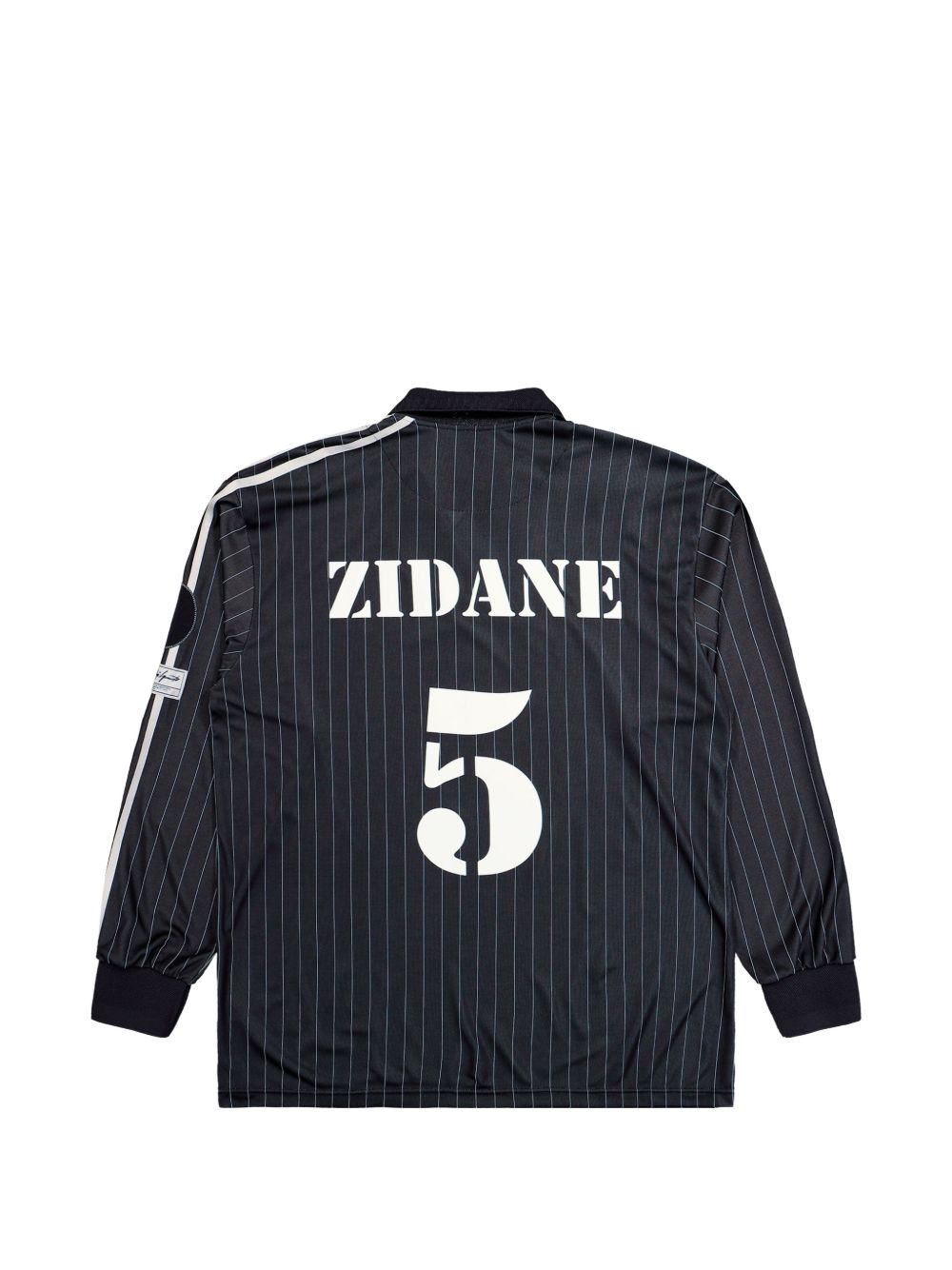 Elite 5 striped long-sleeve football jersey T-shirt