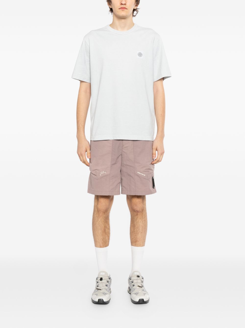 compass-patch T-shirt