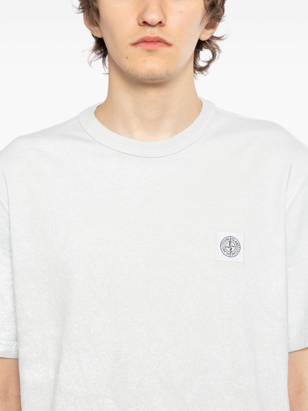 compass-patch T-shirt