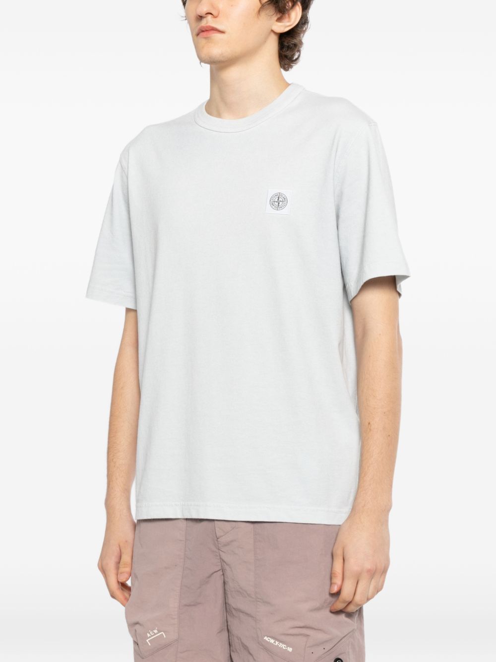 compass-patch T-shirt