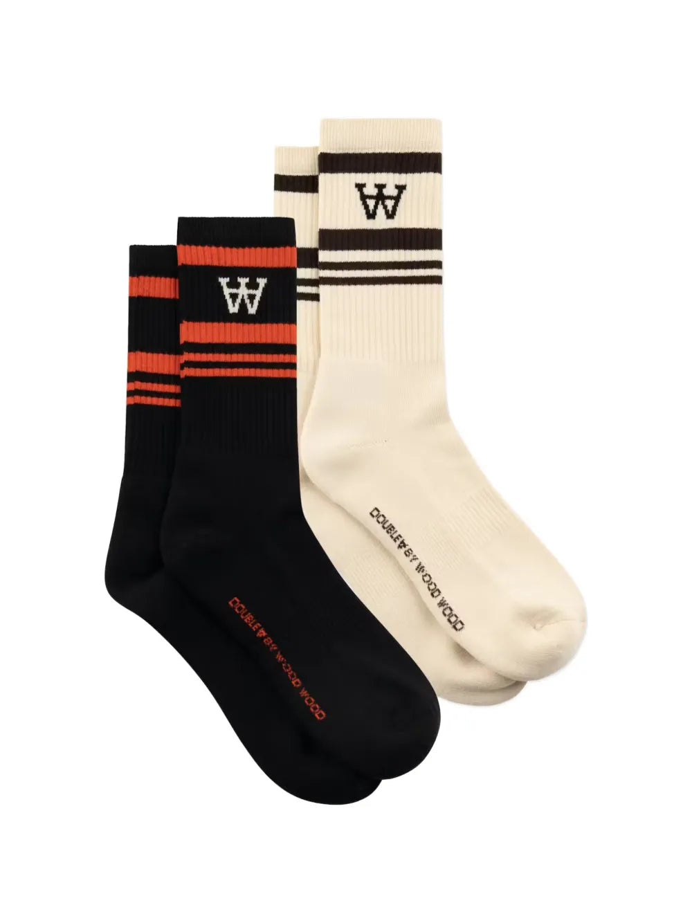 Ryder striped logo socks (set of two)