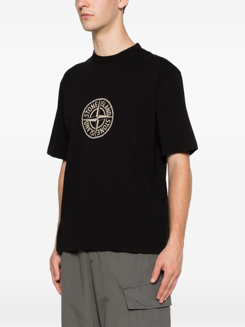 logo-print T-shirt