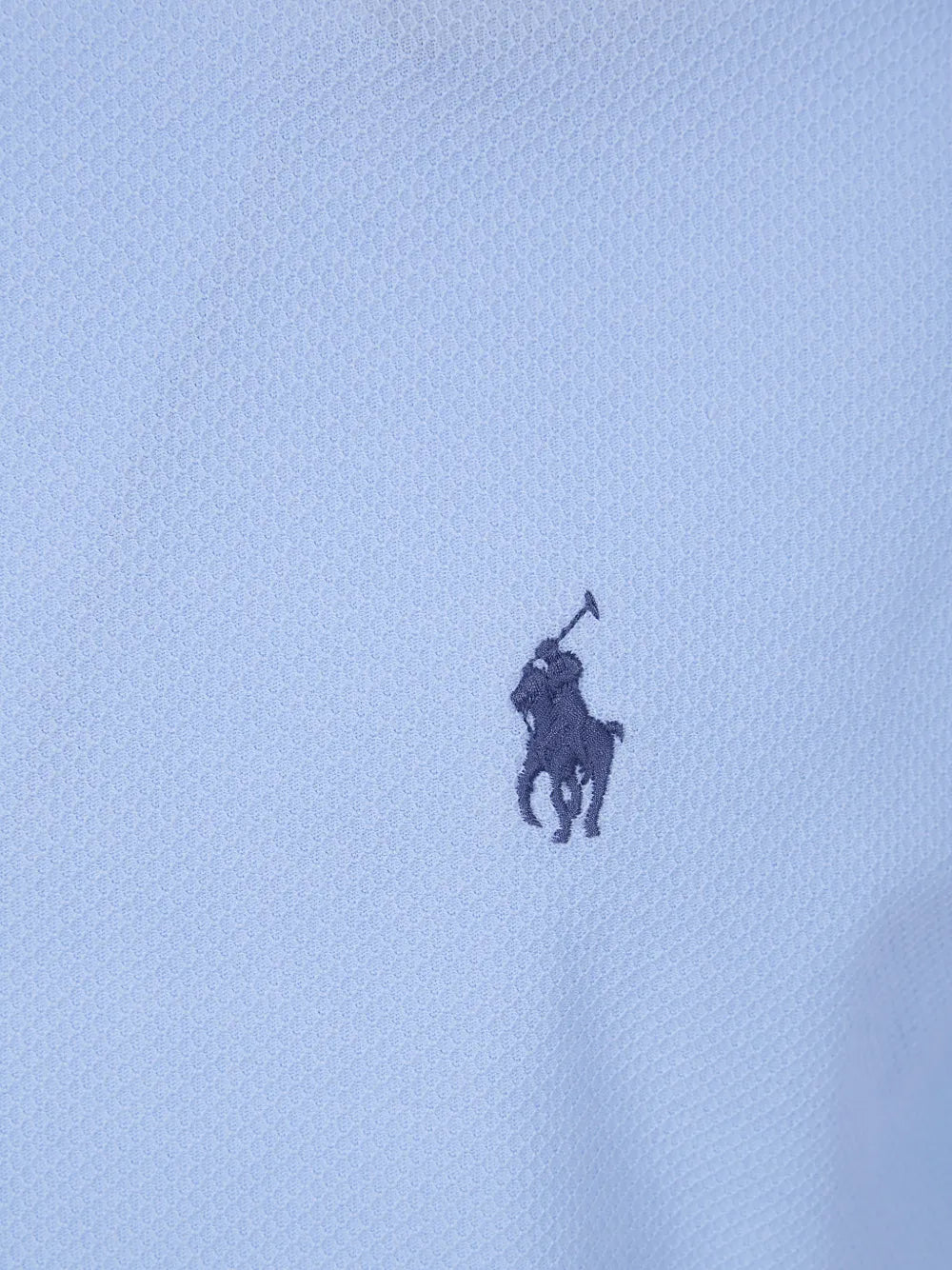 logo-detail polo shirt