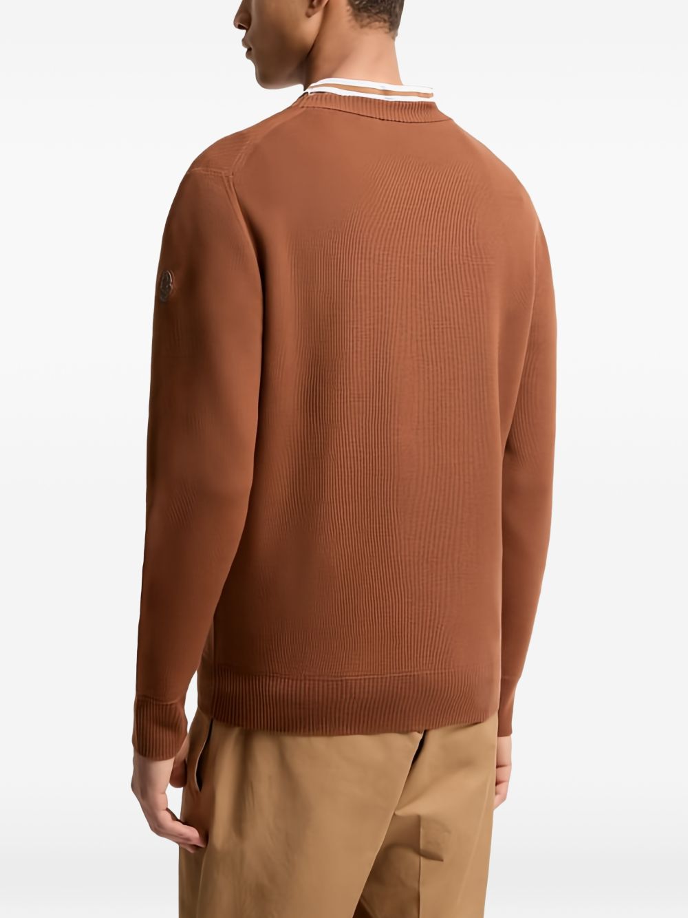 logo-patch sweater