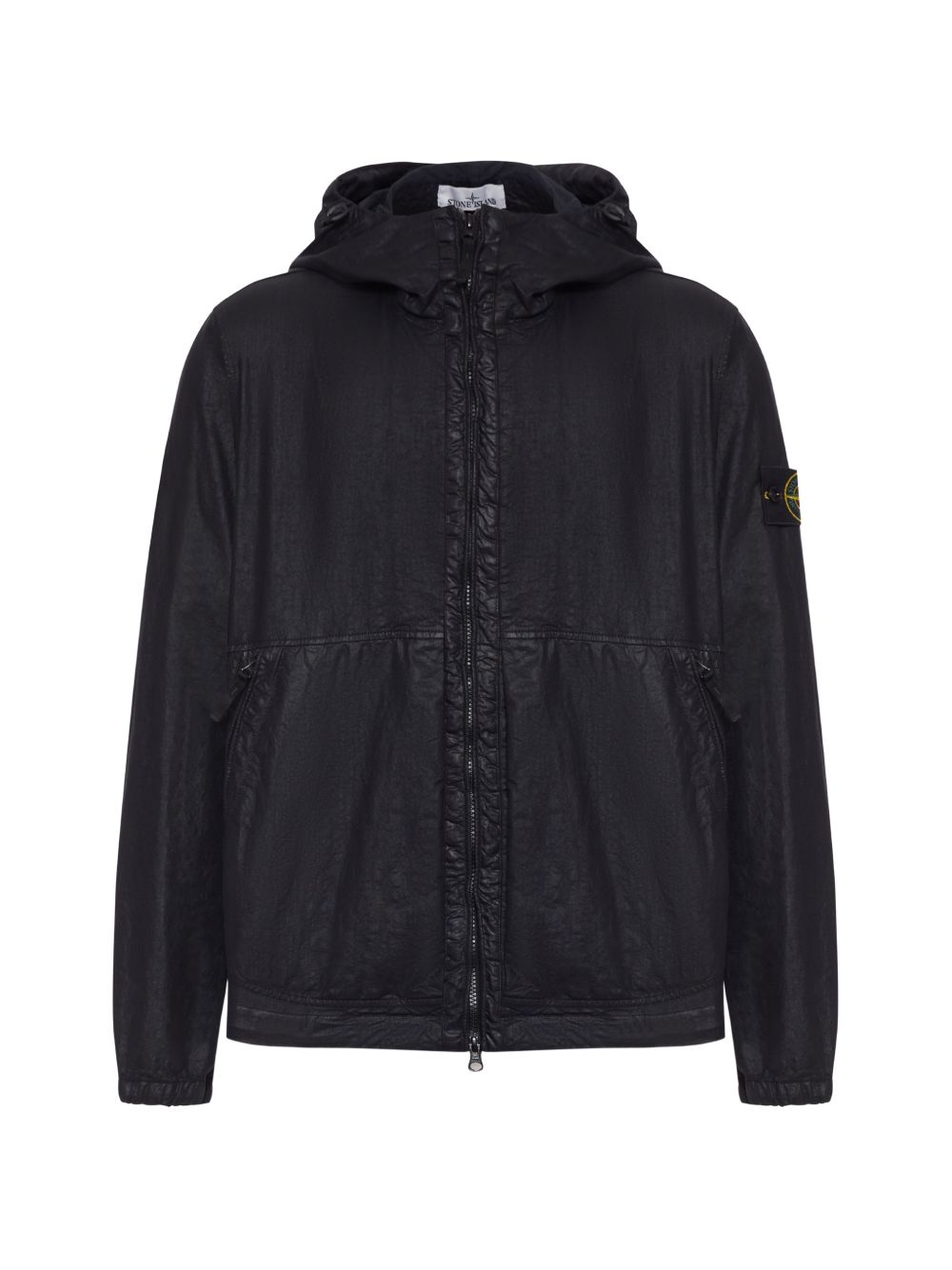 hooded zip jacket