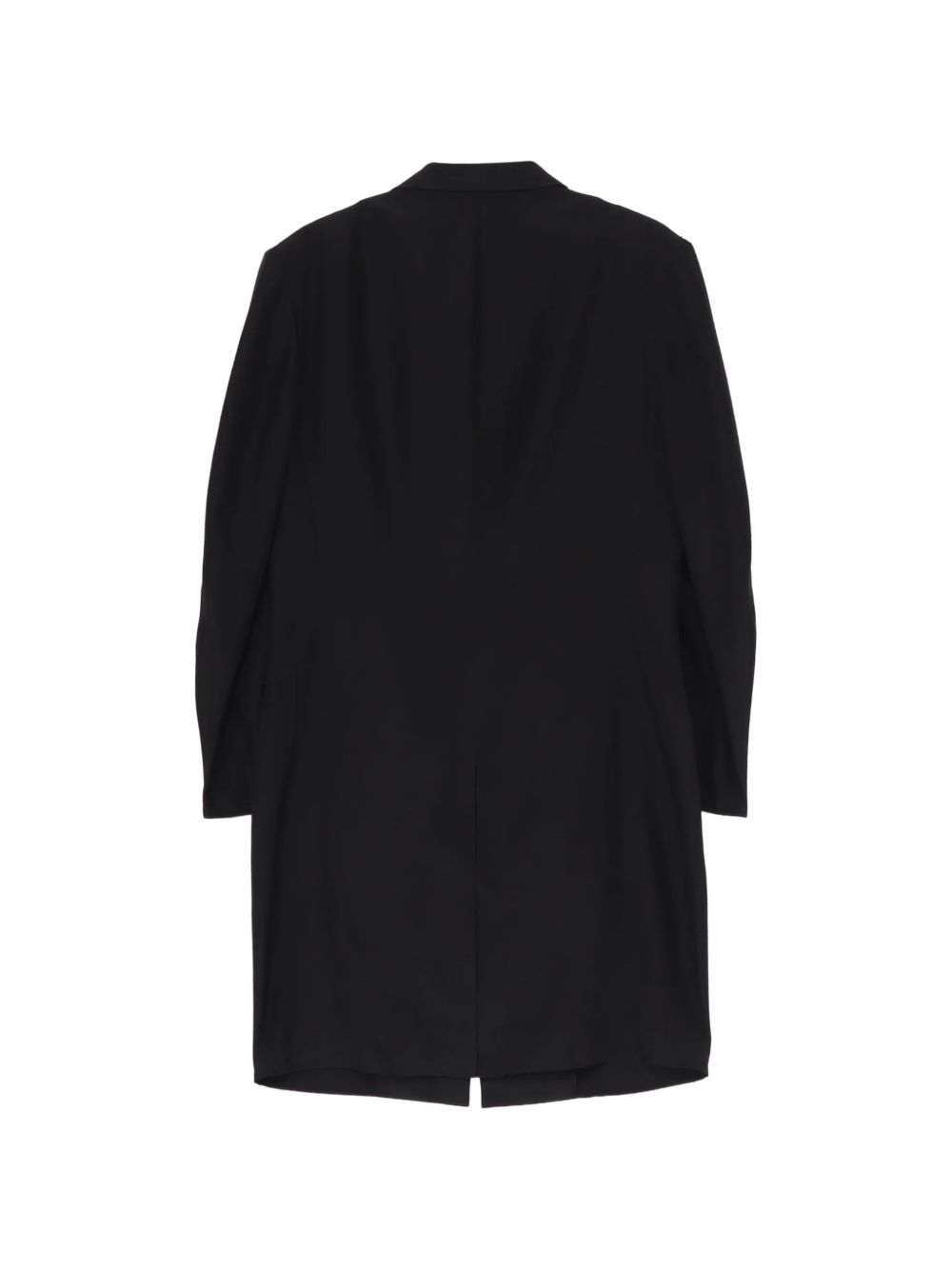 single-breasted silk suit