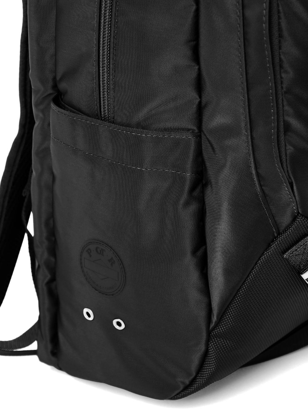 chain-detail backpack