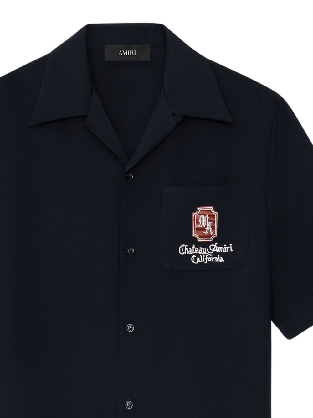 logo-detail camp shirt