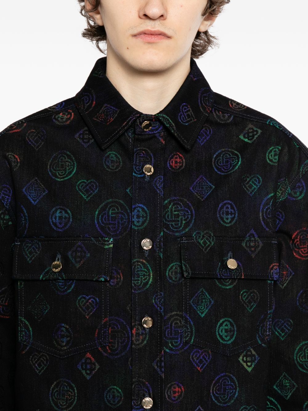 Heatmap denim shirt