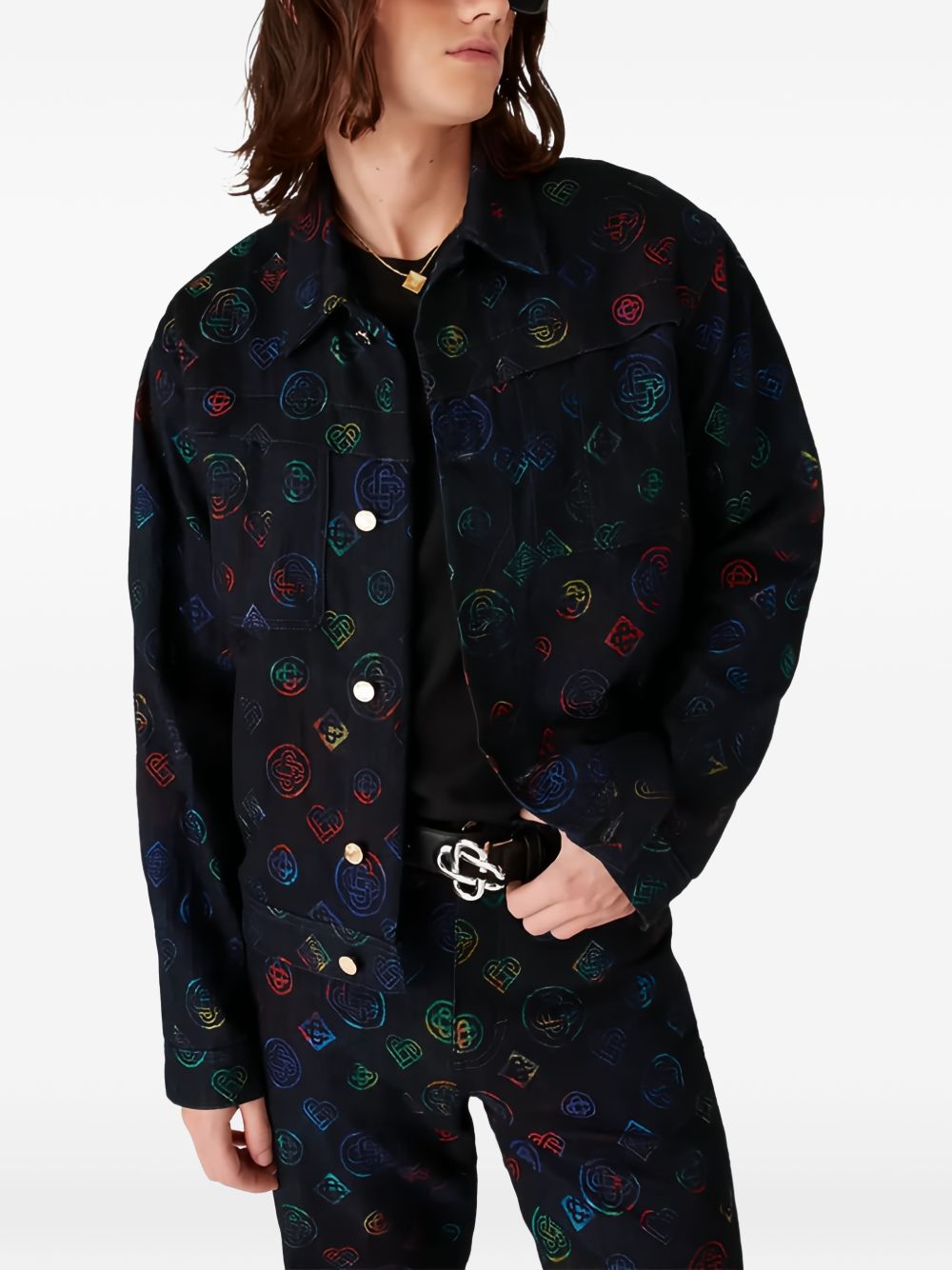 Heatmap  pattern cotton jacket