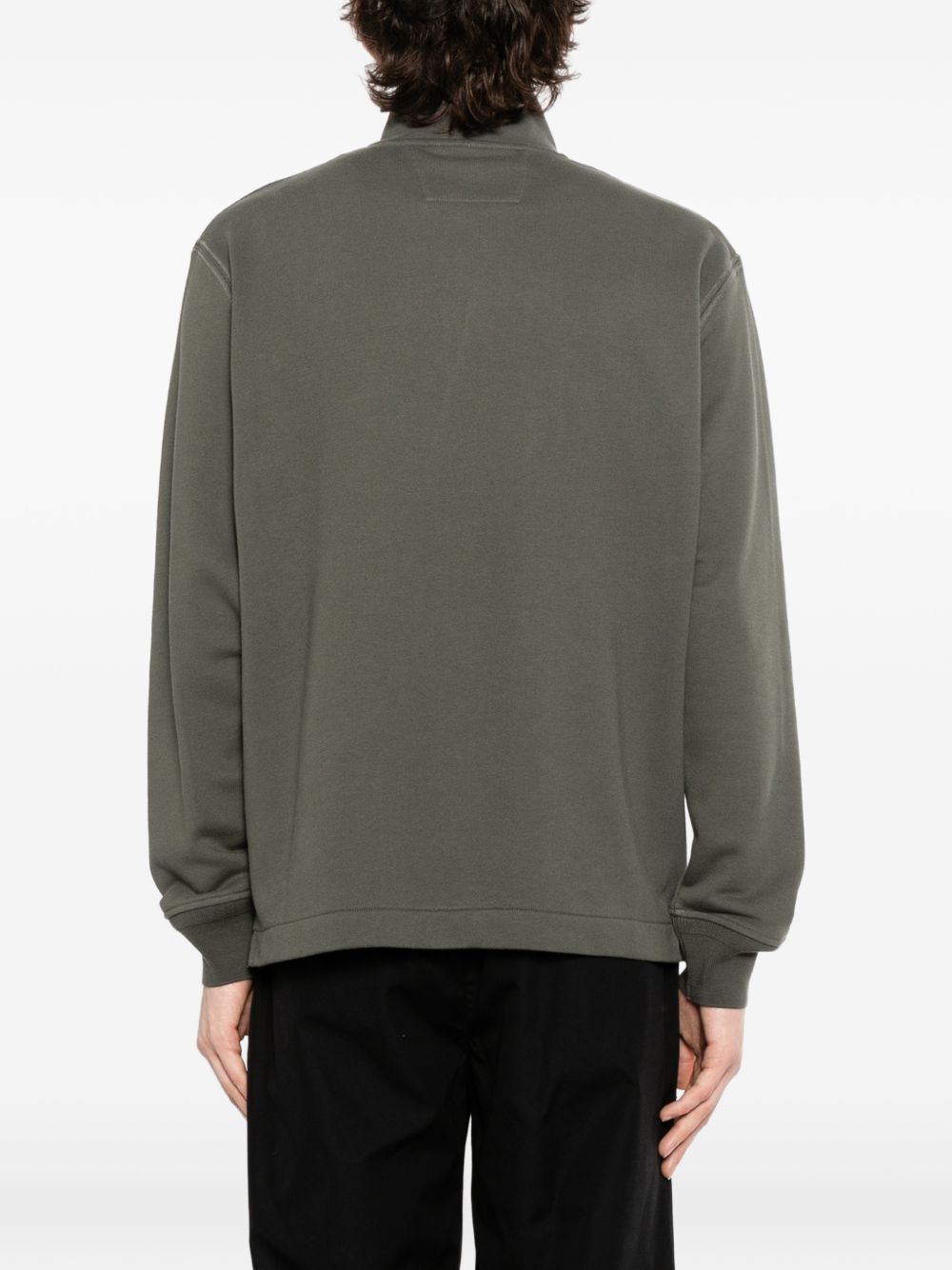 diagonal raised sweatshirt